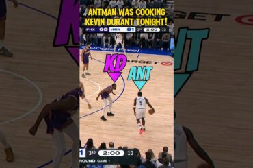 Kevin Durant TRIED to Guard Antman but he got OWNED instead!😭