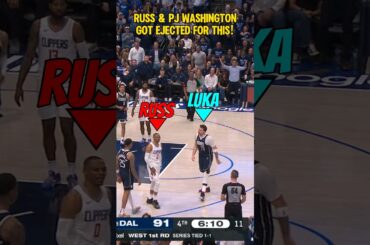 Russ was PLAYING ANGRY against The Mavs!😭