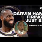 Stephen A. & Shannon Sharpe ADDRESS Darvin Ham’s Lakers firing: Blame game?! | First Take