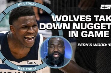 'ANT MAN AND WOLVES BRING THE PAIN' 😤 - Perk after Minnesota's Game 1 win vs. Denver | NBA Today