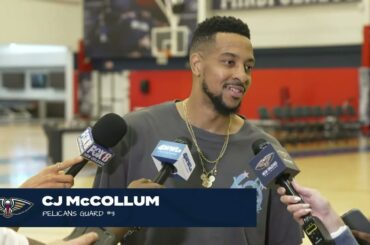 CJ McCollum | Pelicans End of Season Media Availability 4/30/2024
