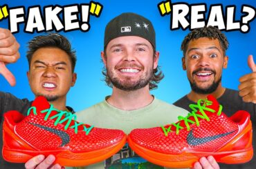 Testing Real vs Fake Basketball Shoes!