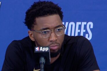 Donovan Mitchell talks Game 1 Loss vs Celtics, Postgame Interview