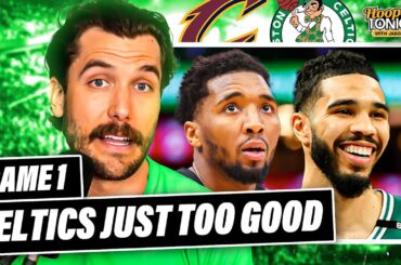 Cavaliers-Celtics Reaction: Boston OVERWHELMS Cavs, Cleveland completely outmatched | Hoops Tonight