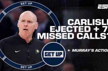 'HOW DO YOU MISS THIS!' 🗣️ Pacers submit 78 CALLS to NBA vs. Knicks + Murray's actions | Get Up
