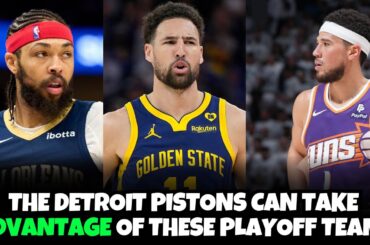 The Detroit Pistons Can Take Advantage Of Teams With High Salaries This Summer.