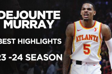 Best of Dejounte Murray 😈 Atlanta Hawks 2023-24 Season