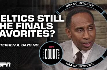 Stephen A. UNWILLING to call the Celtics the NBA favorites over the Timberwolves 👀 | NBA Countdown