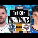 Dallas Mavericks vs Oklahoma City Thunder Game 2 Full Highlights 1st QTR | May 9 | 2024 NBA Playoffs