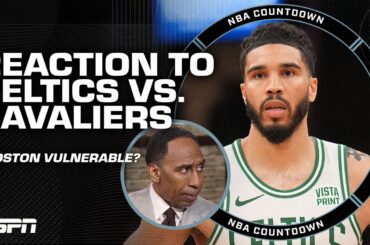 Stephen A.: The Celtics are VULNERABLE of getting KNOCKED OFF! | NBA Countdown