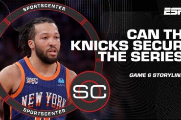 Can the Knicks SECURE the series showdown + Bucks trying to keep season AFLOAT 👀 | SportsCenter