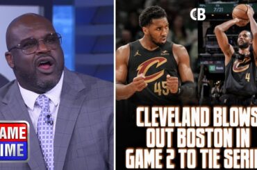 NBA Gametime reacts to Cavaliers beat Celtics 118-94 to tie up series 1-1; Donovan Mitchell: 29 Pts