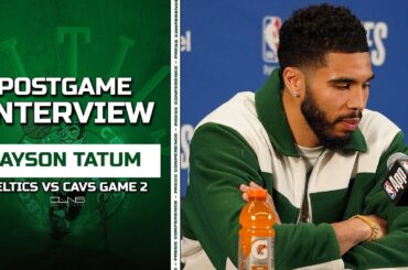 Jayson Tatum: “The world thinks we're never supposed to lose | Celtics vs Cavs Postgame