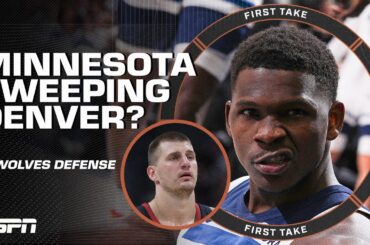 Will the Timberwolves SWEEP the Nuggets? 'Denver has NO ANSWER for that defense' - Perk | First Take