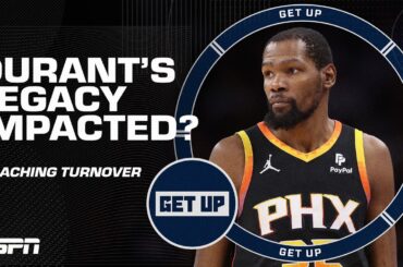 Does Kevin Durant REGRET playing for the Warriors? +  RESPONSIBLE for coaching TURNOVER?! | Get Up