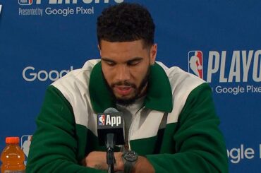 Jayson Tatum talks Game 2 Loss vs Cavaliers, Postgame Interview