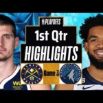 Denver Nuggets vs Minnesota Timberwolves Game 3 Full Highlights 1st QTR | May 10 | 2024 NBA Playoffs