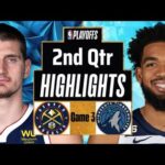 Denver Nuggets vs Minnesota Timberwolves Game 3 Full Highlights 2nd QTR | May 10 | 2024 NBA Playoffs