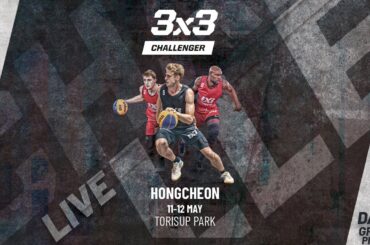 LIVE🔴| FIBA 3x3 Hongcheon Challenger 2024 | Qualifier for Chengdu Masters | Day 1 - Group Phase