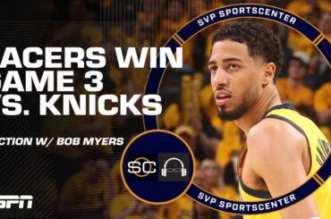 Pacers win a Game 3 thriller vs. Knicks 🔥 Reaction from Indy + Bob Myers | SC with SVP