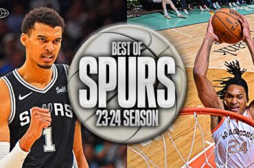 San Antonio Spurs BEST Highlights & Moments 23-24 Season 👽