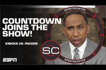 Stephen A. ISN’T SWEATING the Knicks vs. Pacers series just yet! | SportsCenter