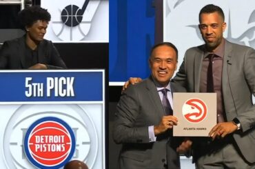 NBA Draft Lottery 2024 - Atlanta Hawks somehow get #1 pick and Pistons get #5 😱