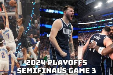 Dallas Mavericks Team Highlights vs the Thunder (2024 Playoffs WCS Game 3)