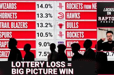 Toronto Raptors drop to 8th in NBA Draft Lottery, will convey 1st-rounder to Spurs, and that's good!