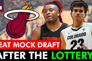 Miami Heat NBA Mock Draft Post-Lottery Ft. Tristan Da Silva & Isaiah Collier