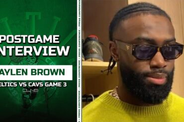 Jaylen Brown: We Didn't Come to Cleveland for the Weather | Celtics vs Cavs Game 3