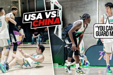 USA vs CHINA EPIC Streetball Game GOT HEATED... | Ballislife vs 361