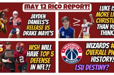 😳Luke = Christian McCaffrey! 🎥JD vs Maye! WSH Top 5 Defense? Wizards #2 Overall Pick History! & More