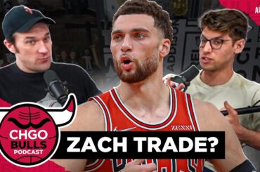 Will the Chicago Bulls trade Zach LaVine to MOVE UP in the 2024 Draft? | CHGO Bulls Podcast