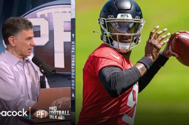 How Falcons' Michael Penix Jr. navigates dynamic with Kirk Cousins | Pro Football Talk | NFL on NBC