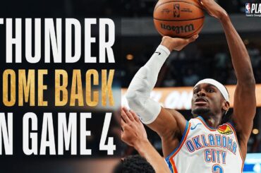 Thunder STORM back In 2nd Half To Even The Series 2-2! 👏 | May 13, 2024