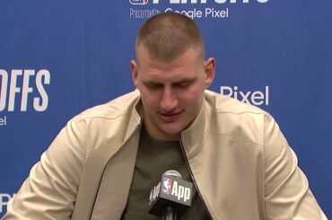 Nikola Jokic talks Game 4 Win vs Timberwolves, FULL Postgame Interview 🎤