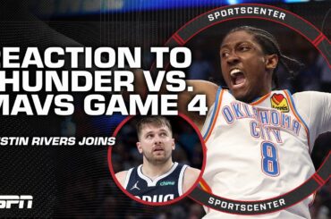 FULL REACTION: Thunder take Game 4 vs. Mavericks 👀 Dallas just didn't have it - Rivers | SC