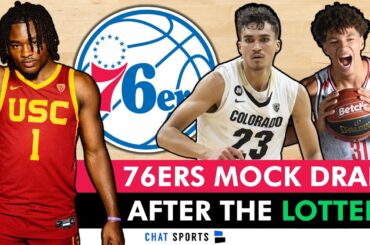 Philadelphia 76ers NBA Mock Draft Post Lottery Ft. Isaiah Collier, Tristan Da Silva, Tidjane Salaun