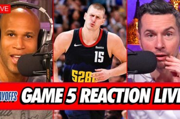 The Jokic Takeover! NUGGETS vs. WOLVES Game 5 LIVE Reaction | Richard Jefferson and JJ Redick