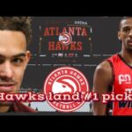 Atlanta Hawks Fan Reaction to Hawks landing 1st overall pick