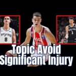 Nikola Topic Avoids Major Injury! Projected Spurs Pick Expected To Be Good To Go!