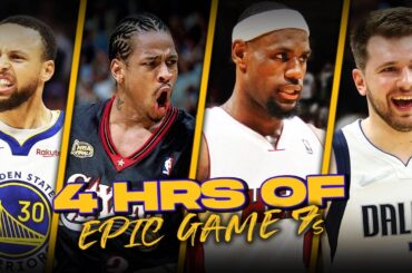 4 Hours Of EPiC Game 7 Performances In NBA Playoffs History: Steph, Luka, Bron, AI, More LEGENDS 🐐🐐