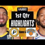 New York Knicks vs Indiana Pacers Game 6 Full Highlights 1st QTR | May 17 | 2024 NBA Playoffs