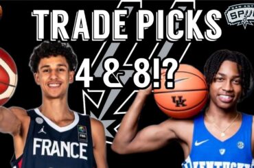 Spurs TRADE 4th & 8th Picks!? San Antonio Spurs News