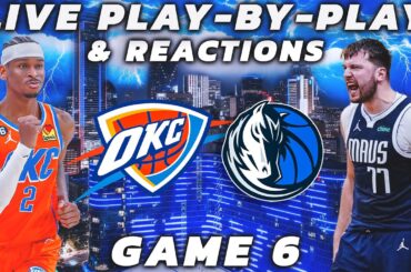 Oklahoma City Thunder vs Dallas Mavericks | Live Play-By-Play & Reactions