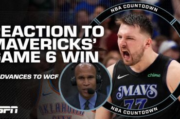 THE MAVERICKS ARE GOING BACK TO WESTERN CONFERENCE FINALS 😤 Woj, Wilbon & RJ react 👀