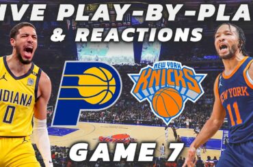 Indiana Pacers vs New York Knicks | Live Play-By-Play & Reactions