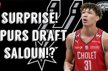 Spurs DRAFT Tidjane Salaun!? San Antonio Spurs News