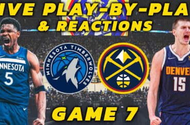 Minnesota Timberwolves vs Denver Nuggets | Live Play-By-Play & Reactions